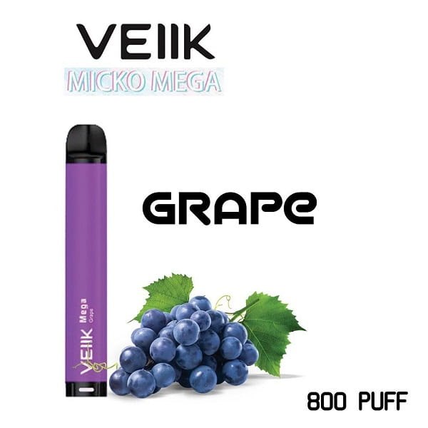 Veiik Mega Grape Disposable Vape